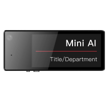 Camera gắn biển tên có màn hình