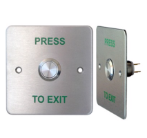 NÚT NHẤN EXIT KIM LOẠI INOX