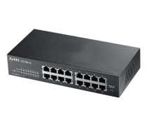 16-port GbE Unmanaged Switch ZyXEL GS1100-16