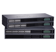 Gateway 24 cổng FXS - 1 LAN GIgabit,  màn hình LCD